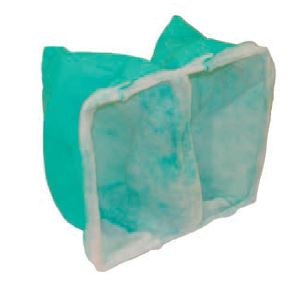 Chemco 20"x25"x15" One Layer EP Media 2 Pocket Bag Filter Chemco Pocket Bag Filter 8/Case