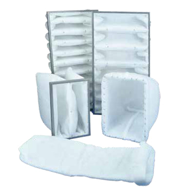 Chemco 24"x24"x20" 5-Pocket Prefilter Bag 45% w/Header 3/Case